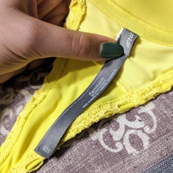 NWOT Bright Yellow Aerie Bikini - Picture 4 of 7